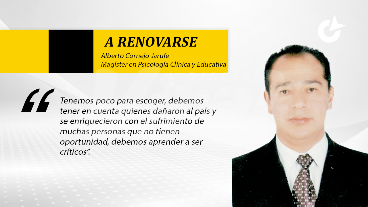 Nuestro voto debe ser indagador y reflexivo